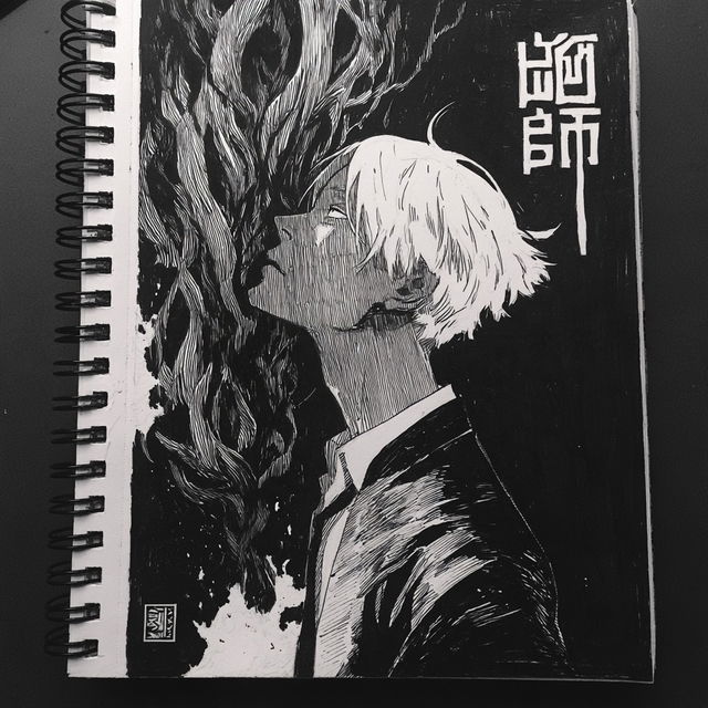 Mushishi style, Midjourney V8.2, render 1 of 4