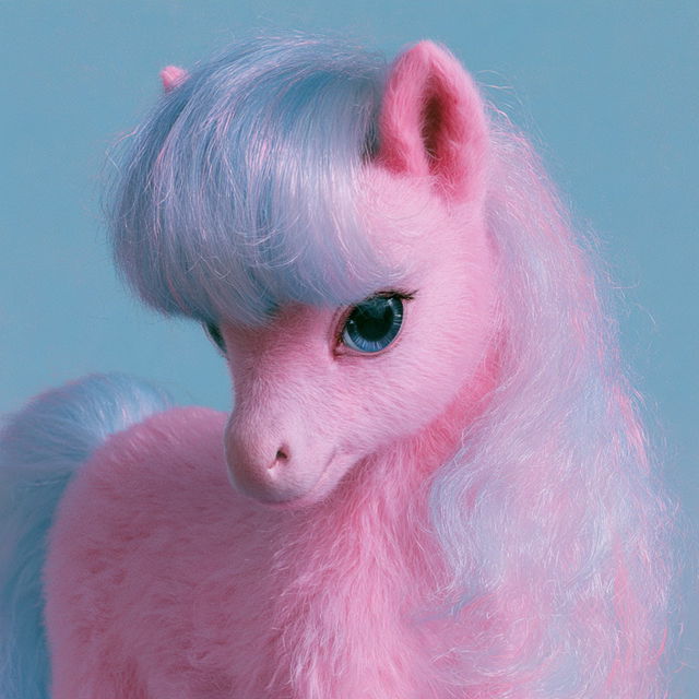 My Little Pony style, Midjourney V8.2, render 3 of 4