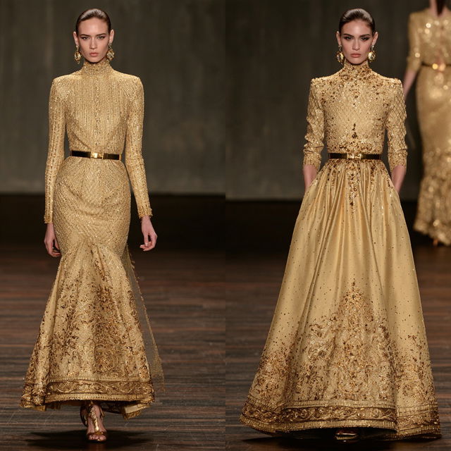 Naeem Khan style, Midjourney V8.2, render 3 of 4