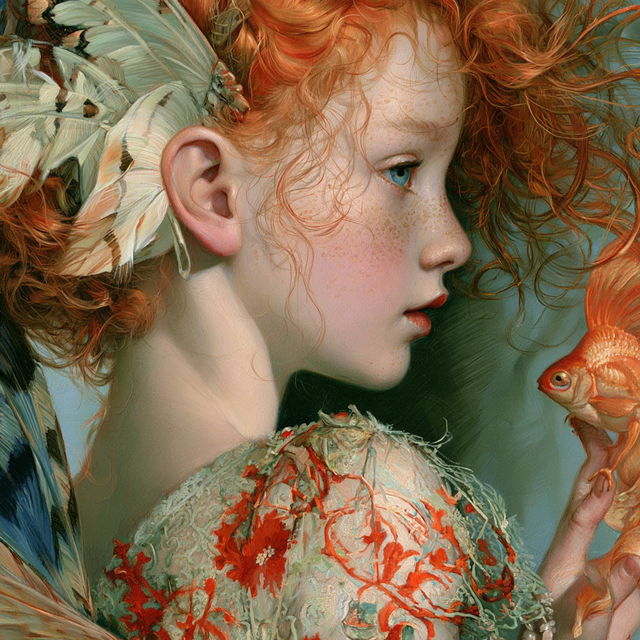 Nancy Noel style, Midjourney V8.2, render 4 of 4
