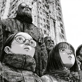Naoki Urasawa style, Midjourney V8.2, render 1 of 4