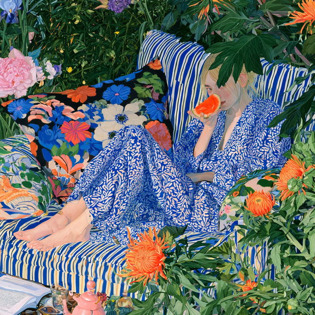 Naomi Okubo style, Midjourney V8.2, render 2 of 4