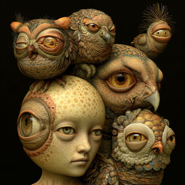 Naoto Hattori style, Midjourney V8.2, render 1 of 4