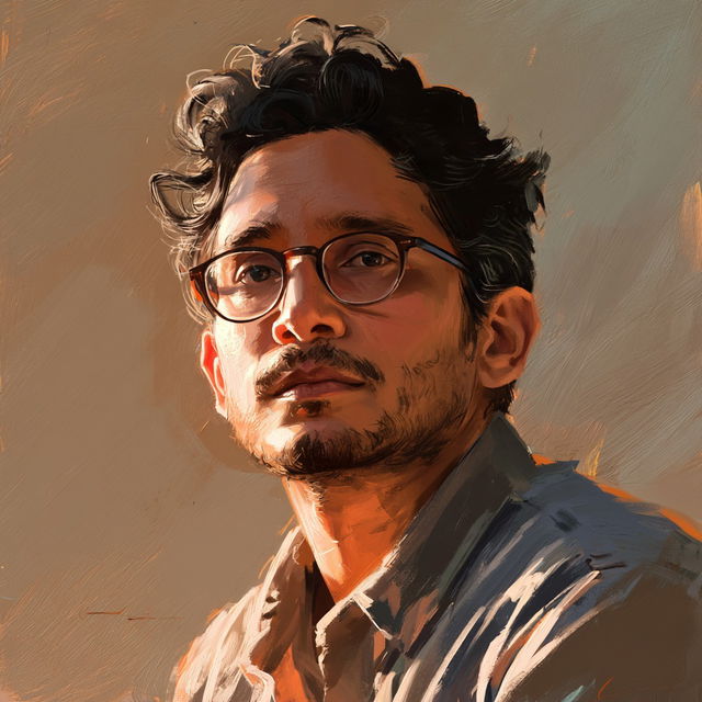 Narayan Shridhar Bendre style, Midjourney V8.2, render 3 of 4