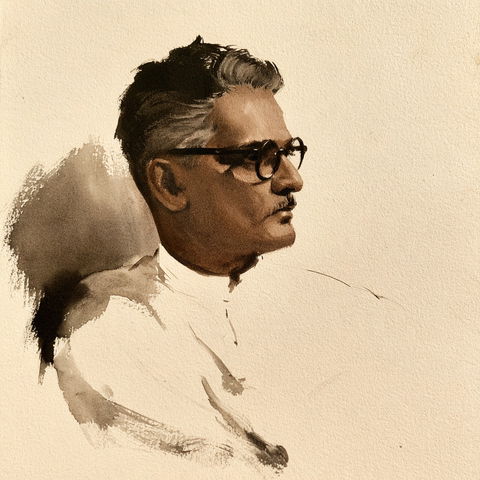 Narayan Shridhar Bendre style (Painters), Midjourney V8.2