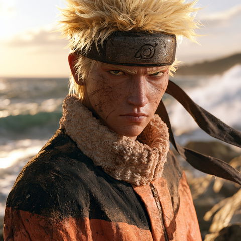 Naruto style (Titles), Midjourney V8.2