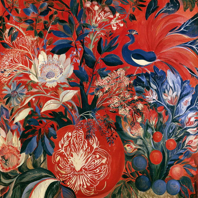 Natalia Goncharova style, Midjourney V8.2, render 4 of 4