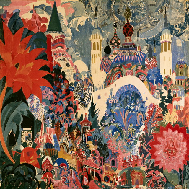 Natalia Goncharova style, Midjourney V8.2, render 3 of 4
