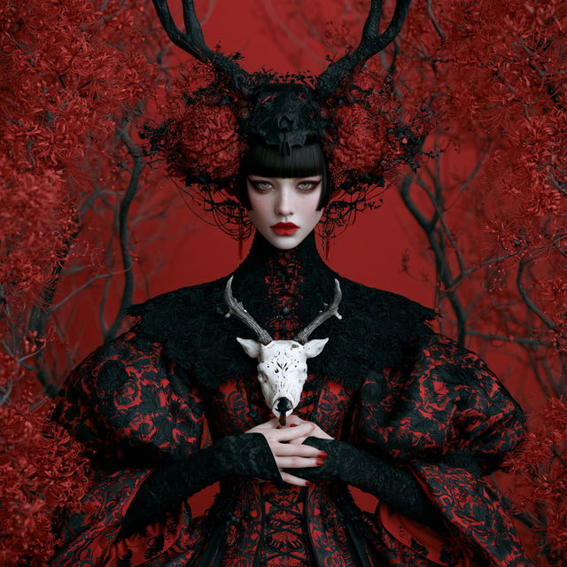 Natalie Shau style, Midjourney V8.2, render 1 of 4