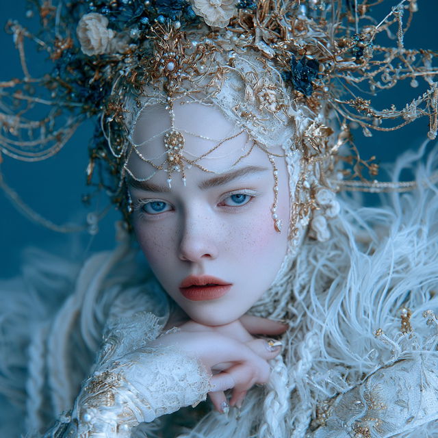 Natalie Shau style, Midjourney V8.2, render 4 of 4