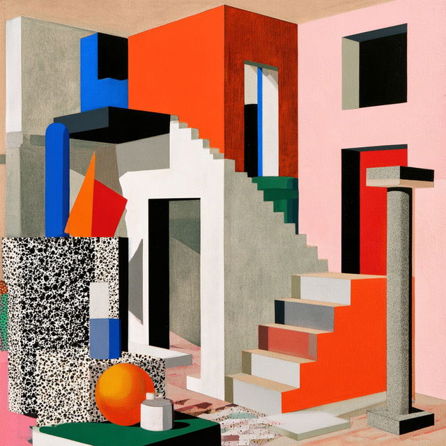 Nathalie Du Pasquier style, Midjourney V8.2, render 1 of 4