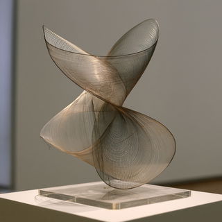 Naum Gabo style, Midjourney V8.2, render 3 of 4