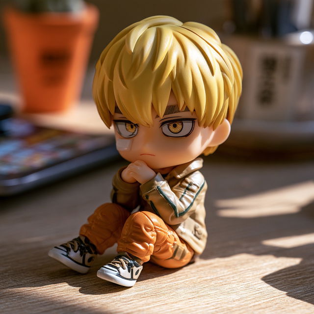 Nendoroid style, Midjourney V8.2, render 2 of 4