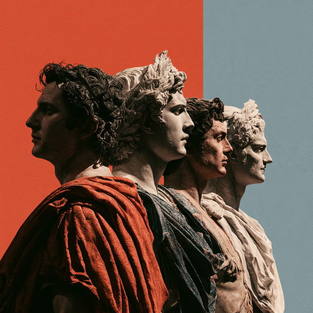 Neoclassicism style, Midjourney V8.2, render 2 of 4