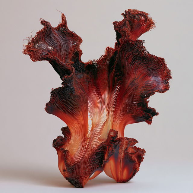 Neri Oxman style, Midjourney V8.2, render 3 of 4