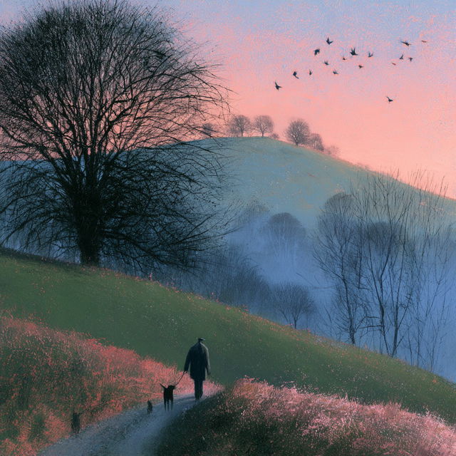 Nicholas Hely Hutchinson style, Midjourney V8.2, render 2 of 4