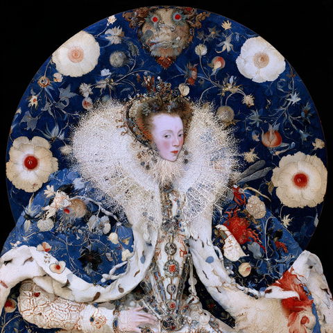 Nicholas Hilliard style (Painters), Midjourney V8.2