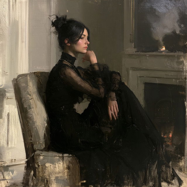 Nick Alm style, Midjourney V8.2, render 2 of 4