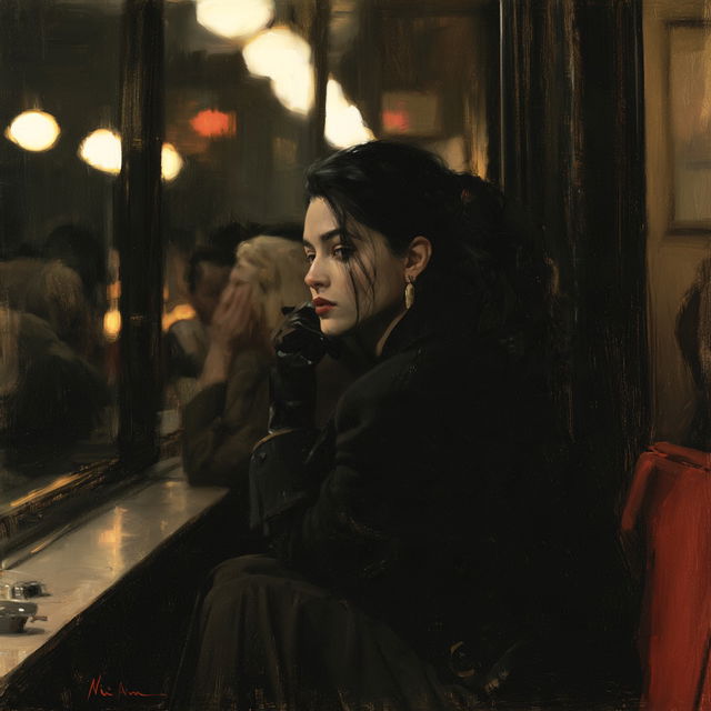 Nick Alm style, Midjourney V8.2, render 3 of 4