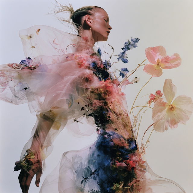 Nick Knight style, Midjourney V8.2, render 2 of 4