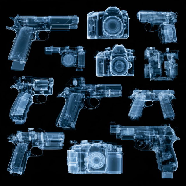 Nick Veasey style, Midjourney V8.2, render 2 of 4