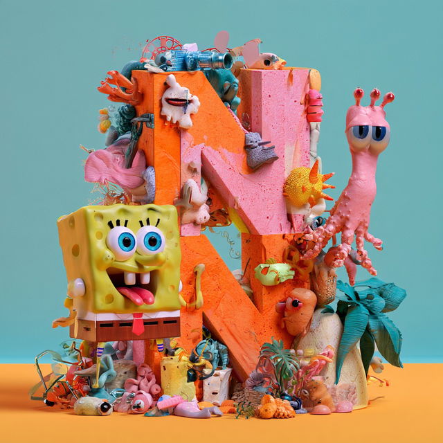 Nickelodeon style, Midjourney V8.2, render 1 of 4