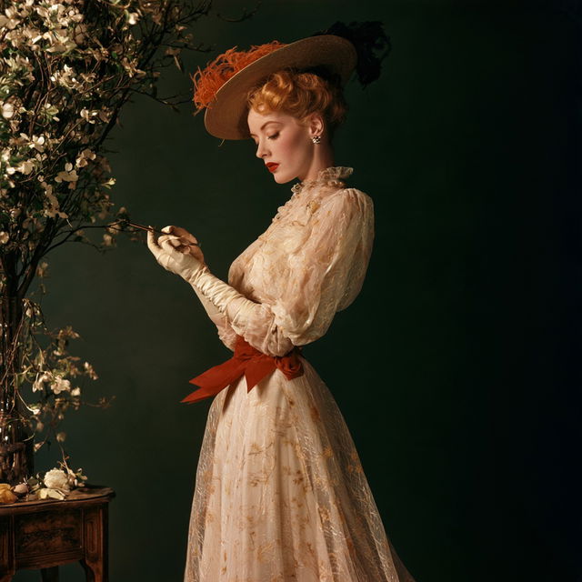 Nickolas Muray style, Midjourney V8.2, render 4 of 4