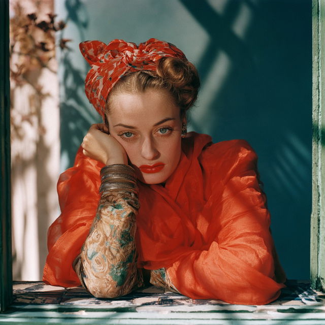 Nickolas Muray style, Midjourney V8.2, render 3 of 4