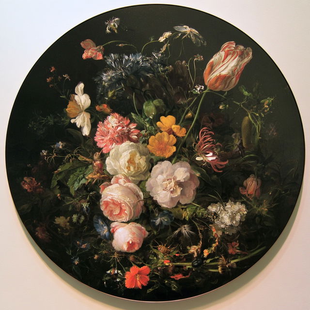 Nicolaes van Verendael style, Midjourney V8.2, render 4 of 4