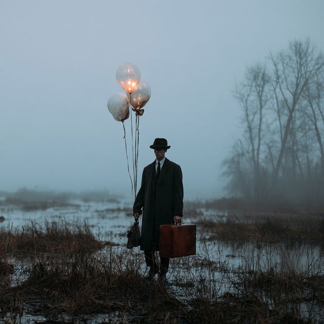 Nicolas Bruno style, Midjourney V8.2, render 2 of 4