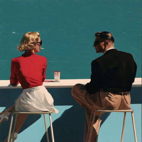 Nigel van Wieck style (Painters), Midjourney V8.2