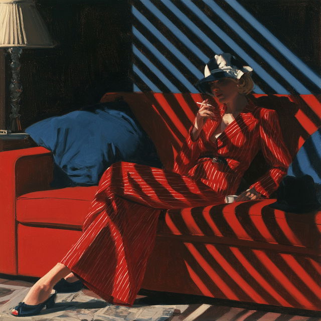 Nigel van Wieck style, Midjourney V8.2, render 4 of 4