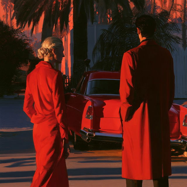 Nigel van Wieck style, Midjourney V8.2, render 3 of 4