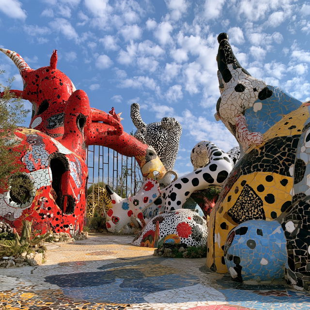 Niki de Saint Phalle style, Midjourney V8.2, render 1 of 4