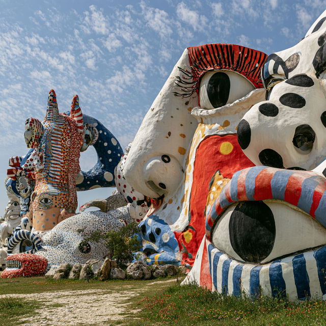 Niki de Saint Phalle style, Midjourney V8.2, render 4 of 4