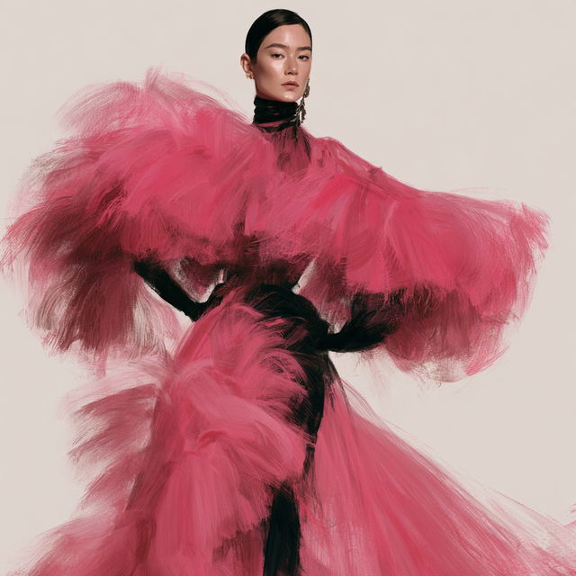 Nina Ricci style, Midjourney V8.2, render 4 of 4