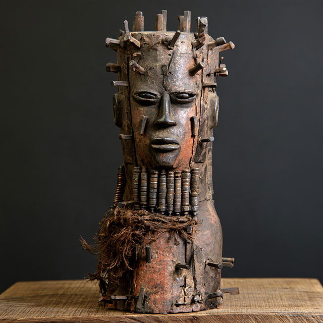 Nkisi figure style, Midjourney V8.2, render 3 of 4