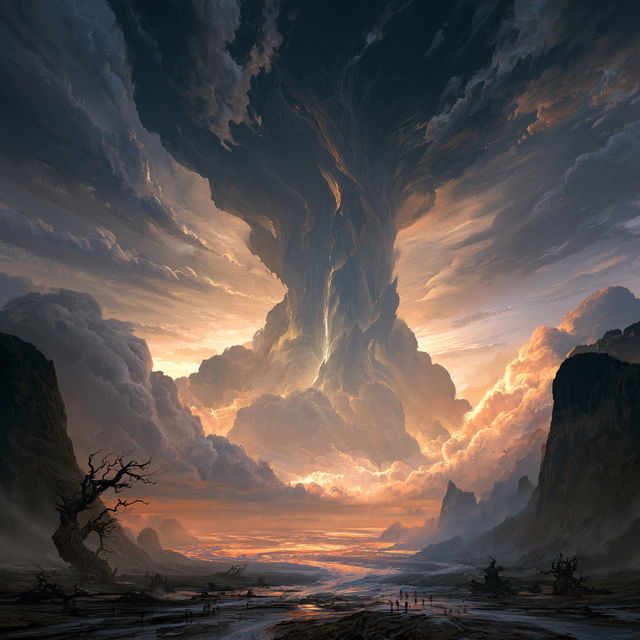 Noah Bradley style, Midjourney V8.2, render 4 of 4