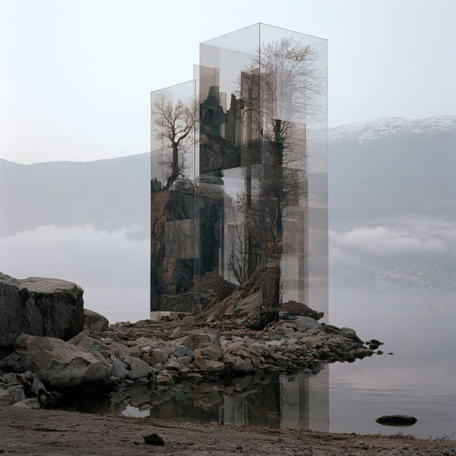 Noemie Goudal style, Midjourney V8.2, render 4 of 4