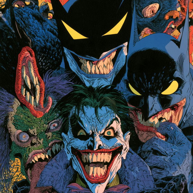 Norm Breyfogle style, Midjourney V8.2, render 2 of 4