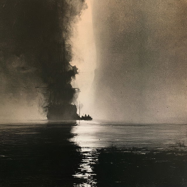 Norman Ackroyd style, Midjourney V8.2, render 3 of 4