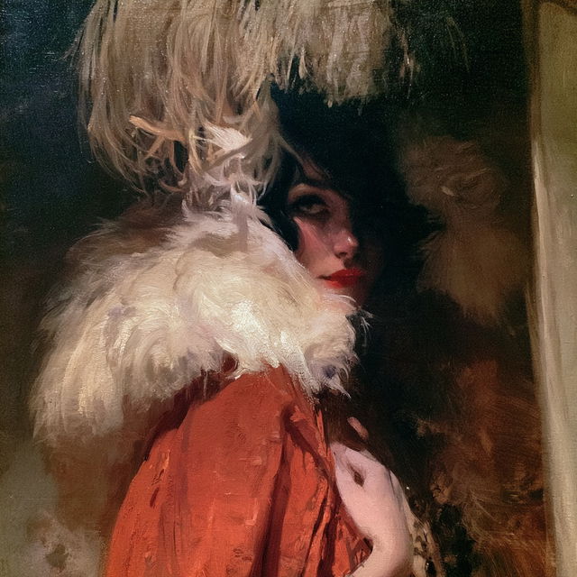 Norman Lindsay style, Midjourney V8.2, render 2 of 4