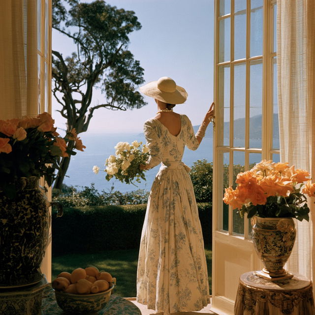 Norman Parkinson style, Midjourney V8.2, render 2 of 4