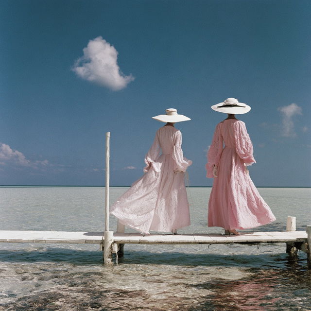 Norman Parkinson style, Midjourney V8.2, render 1 of 4