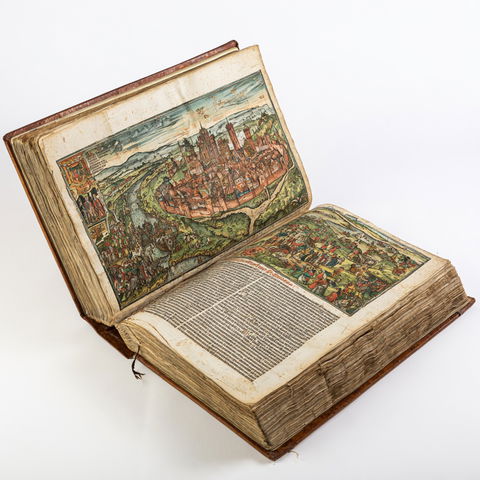 Nuremberg Chronicle style (Titles), Midjourney V8.2