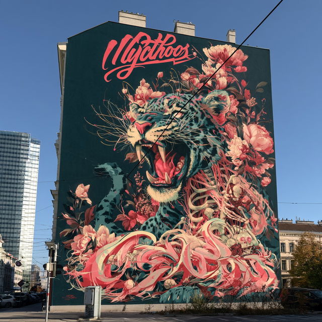 Nychos style, Midjourney V8.2, render 1 of 4