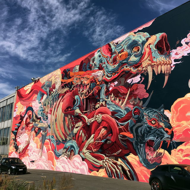 Nychos style, Midjourney V8.2, render 4 of 4