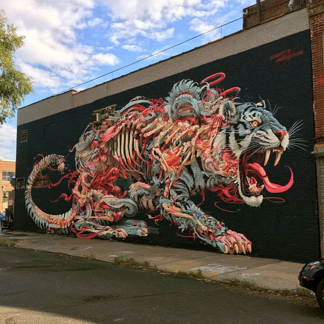 Nychos style, Midjourney V8.2, render 3 of 4