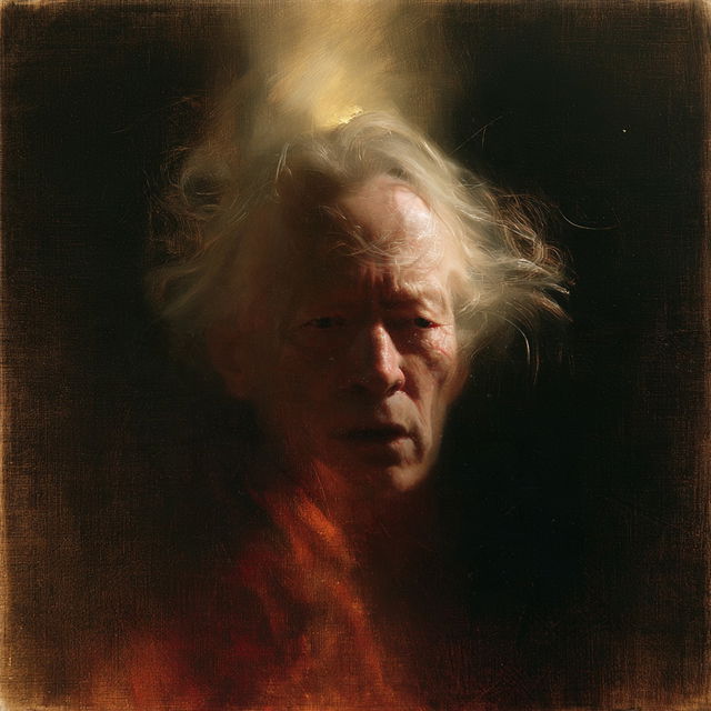Odd Nerdrum style, Midjourney V8.2, render 2 of 4