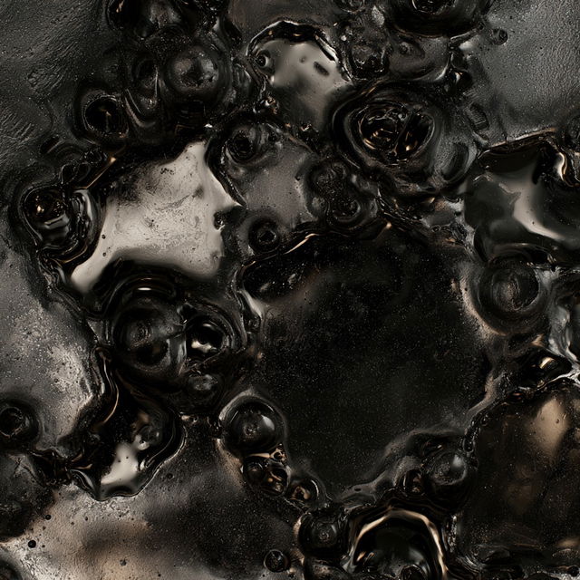 Oily texture style, Midjourney V8.2, render 2 of 4